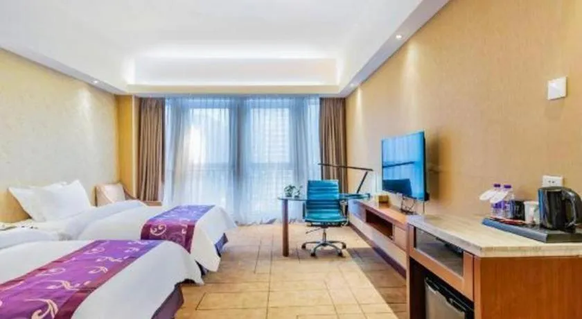 Bed in Jinjiang Metropolo Shaoxing Keqiao Wanda Plaza