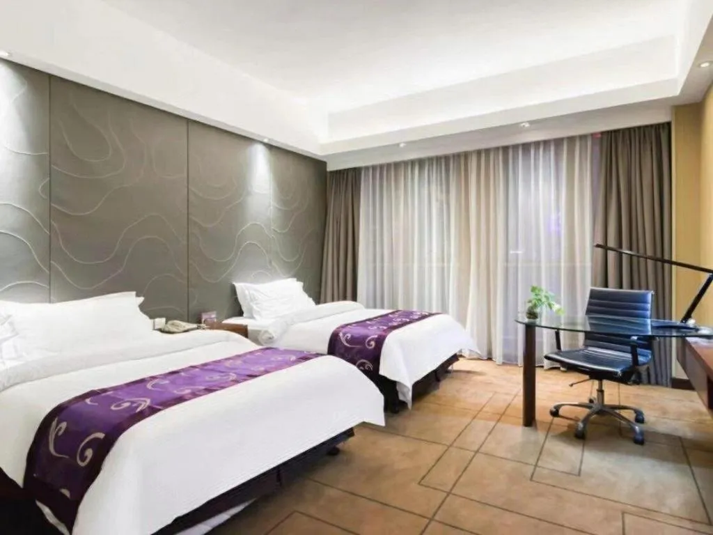 Bed in Jinjiang Metropolo Shaoxing Keqiao Wanda Plaza