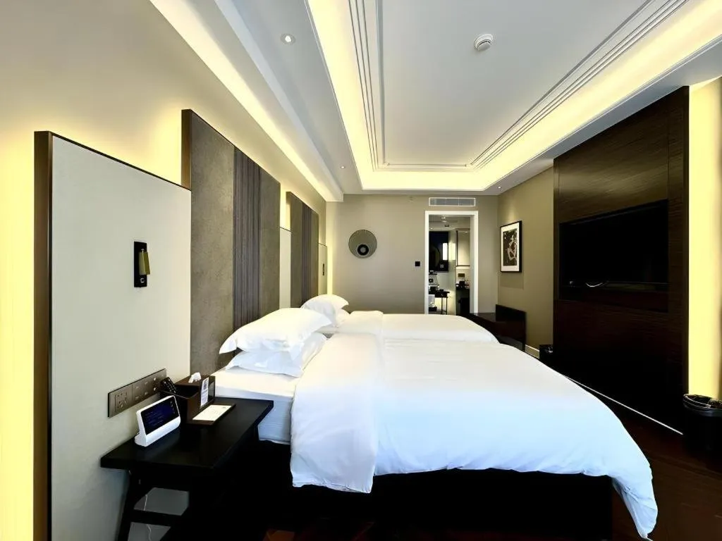 Bed in Jinjiang Metropolo Shaoxing Keqiao Wanda Plaza