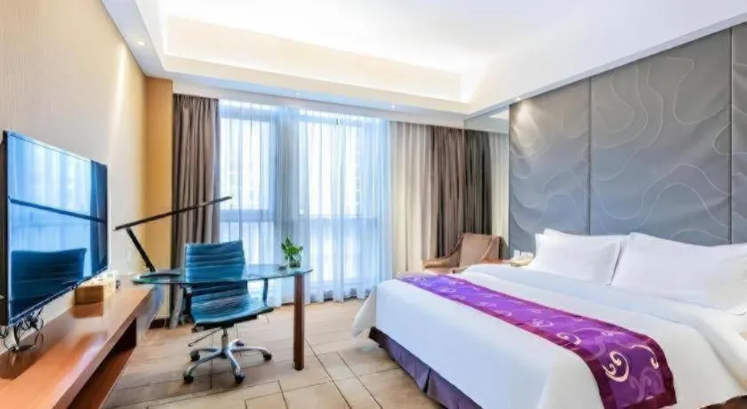 Bed in Jinjiang Metropolo Shaoxing Keqiao Wanda Plaza