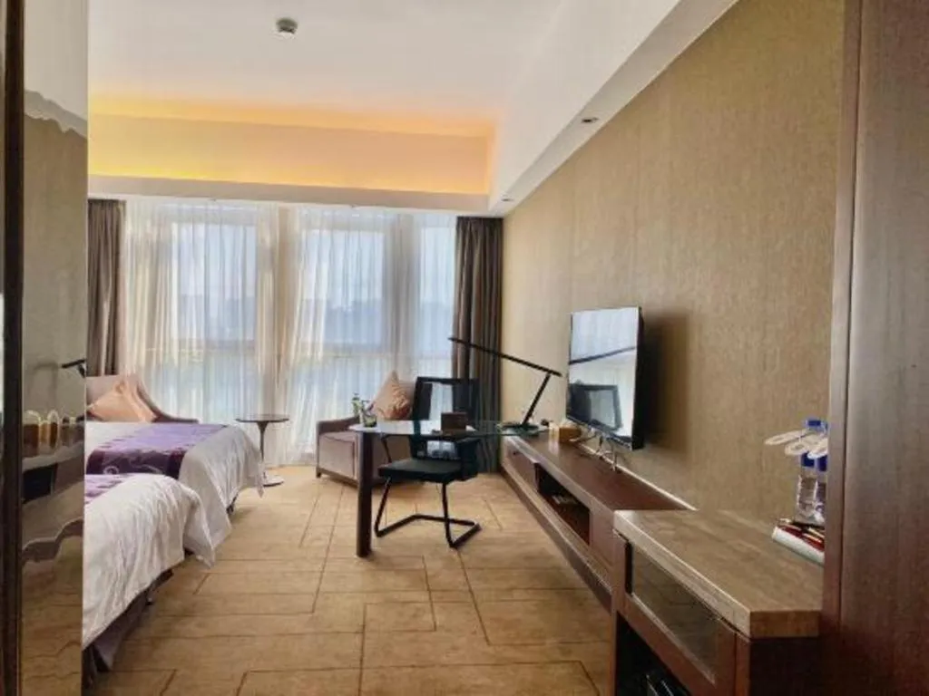 Bed in Jinjiang Metropolo Shaoxing Keqiao Wanda Plaza