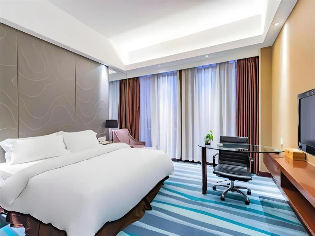 Bed in Jinjiang Metropolo Shaoxing Keqiao Wanda Plaza