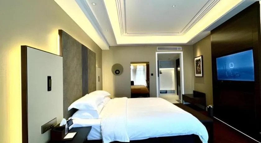 Bed in Jinjiang Metropolo Shaoxing Keqiao Wanda Plaza