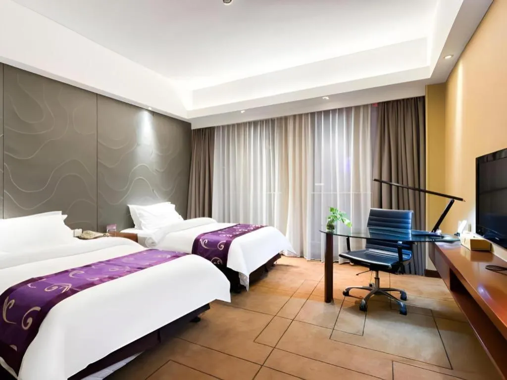 Bed in Jinjiang Metropolo Shaoxing Keqiao Wanda Plaza