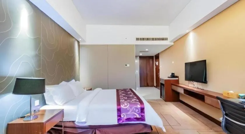Bed in Jinjiang Metropolo Shaoxing Keqiao Wanda Plaza