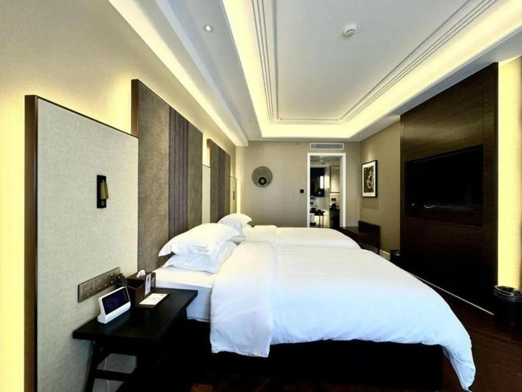 Bed in Jinjiang Metropolo Shaoxing Keqiao Wanda Plaza