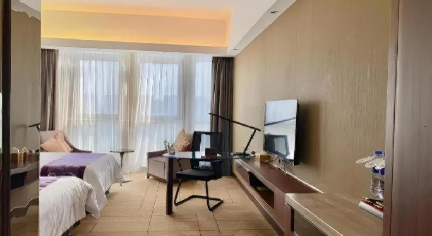 Bed in Jinjiang Metropolo Shaoxing Keqiao Wanda Plaza