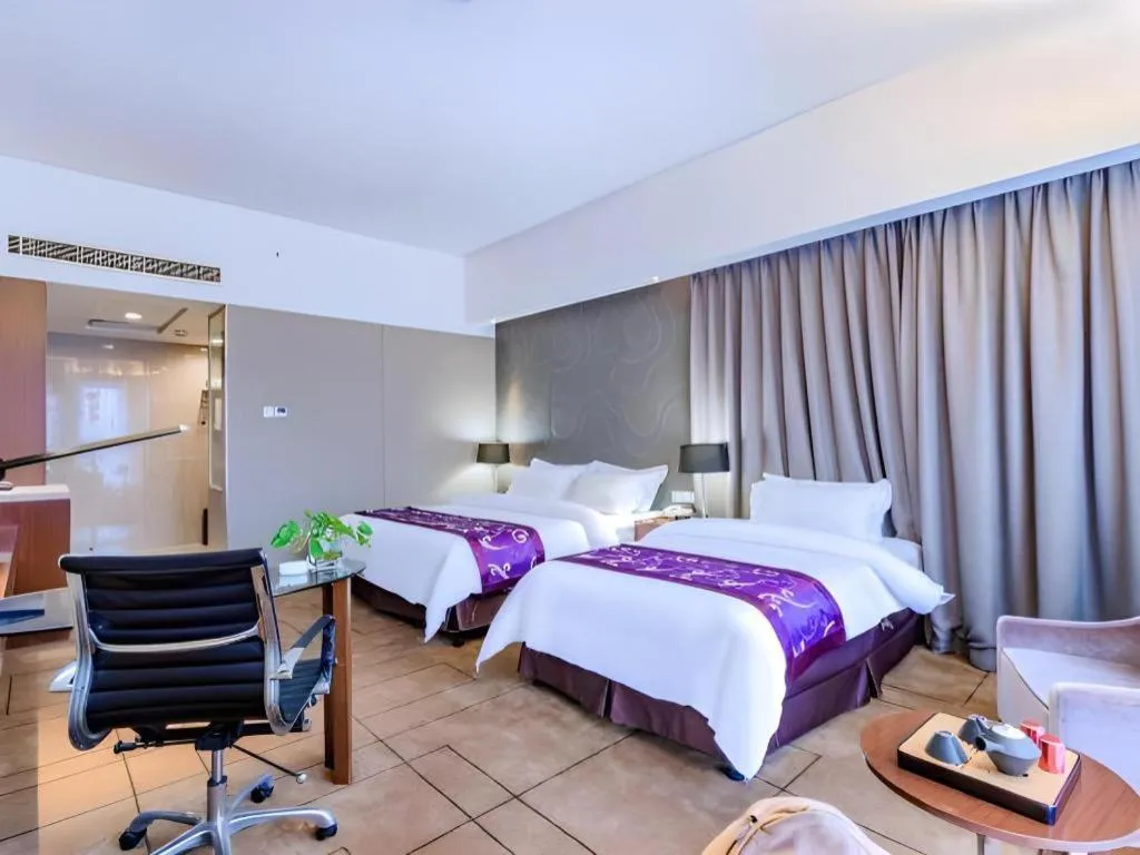 Bed in Jinjiang Metropolo Shaoxing Keqiao Wanda Plaza