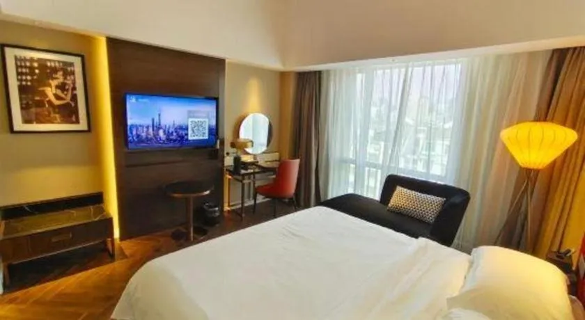 Bed in Jinjiang Metropolo Hotel - Ningde Wanda Plaza