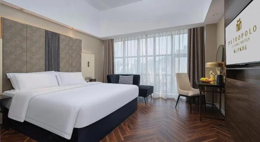 Bed in Jinjiang Metropolo Hotel - Ningde Wanda Plaza
