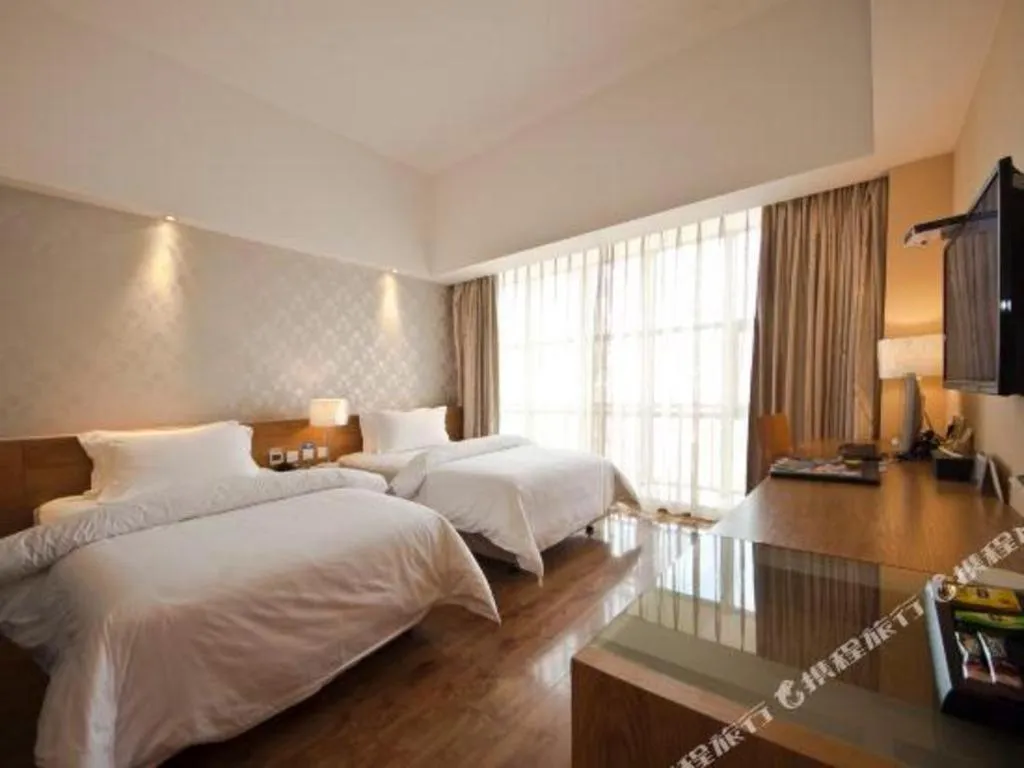 Bed in Jinjiang Metropolo Hotel - Ningde Wanda Plaza