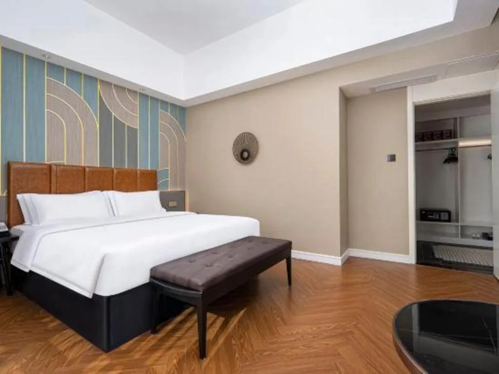 Bed in Jinjiang Metropolo Hotel - Ningde Wanda Plaza