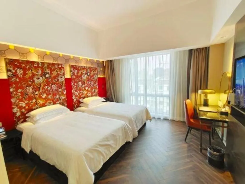 Bed in Jinjiang Metropolo Hotel - Ningde Wanda Plaza