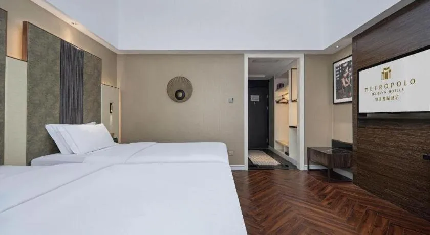 Bed in Jinjiang Metropolo Hotel - Ningde Wanda Plaza