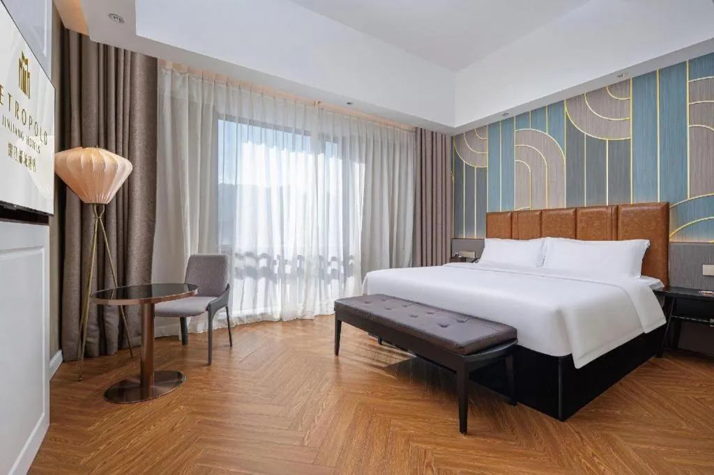 Bed in Jinjiang Metropolo Hotel - Ningde Wanda Plaza
