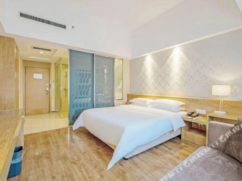 Bed in Jinjiang Metropolo Hotel - Ningde Wanda Plaza