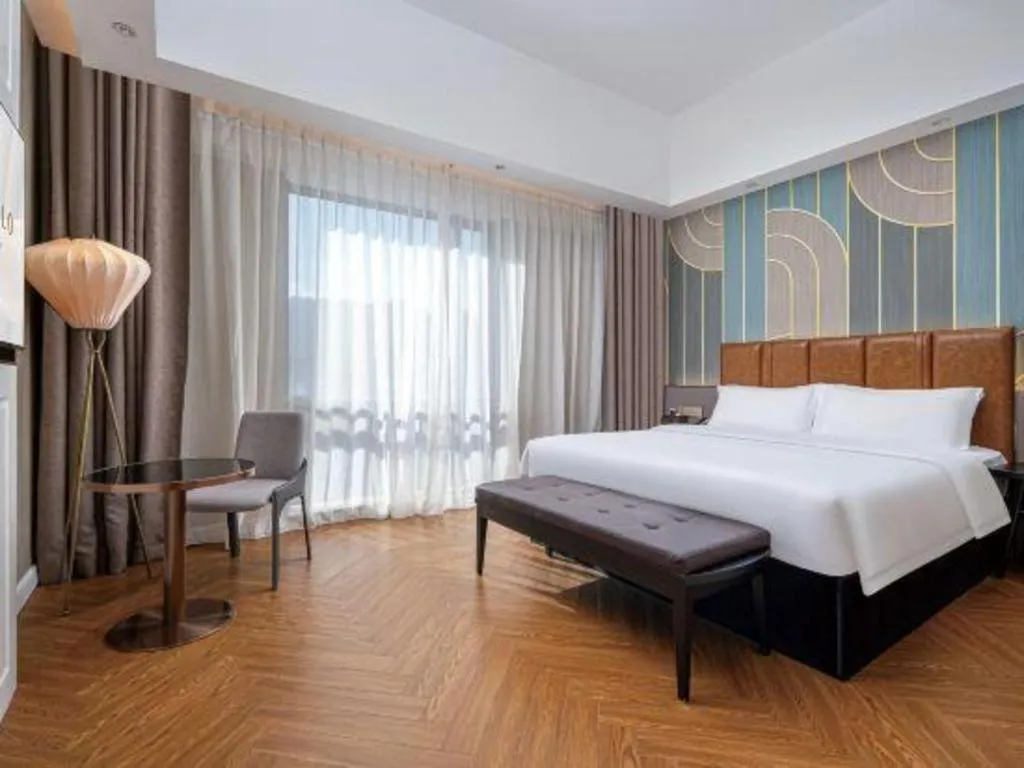 Bed in Jinjiang Metropolo Hotel - Ningde Wanda Plaza