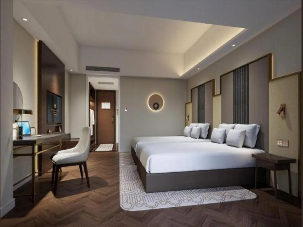 Bed in Jinjiang Metropolo Hotel - Ningde Wanda Plaza