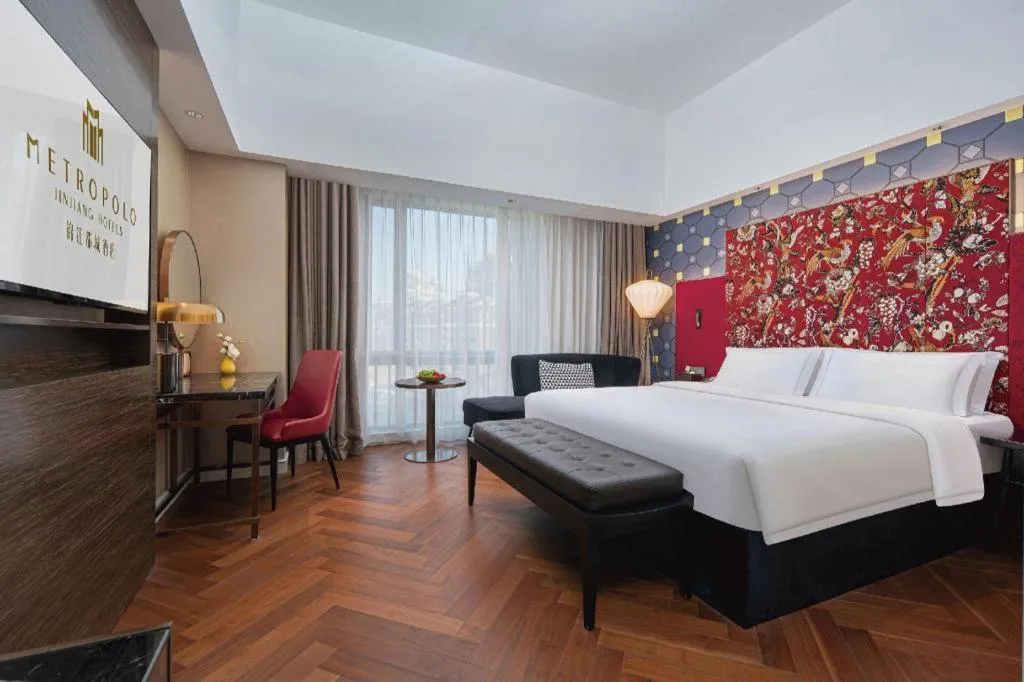 Bed in Jinjiang Metropolo Hotel - Ningde Wanda Plaza