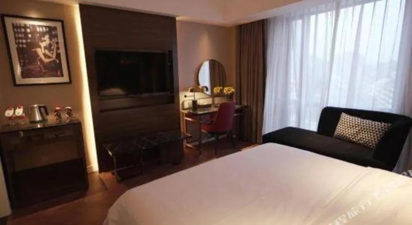 Bed in Jinjiang Metropolo Hotel - Ningde Wanda Plaza