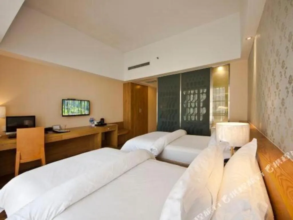 Bed in Jinjiang Metropolo Hotel - Ningde Wanda Plaza