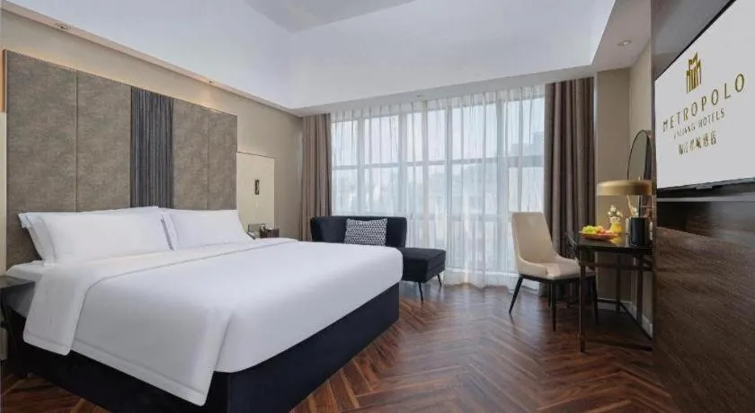 Bed in Jinjiang Metropolo Hotel - Ningde Wanda Plaza