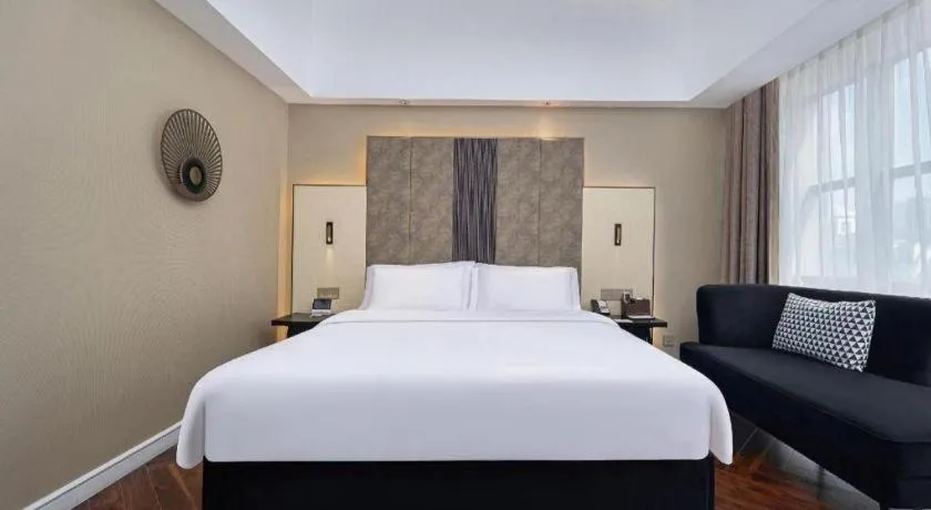 Bed in Jinjiang Metropolo Hotel - Ningde Wanda Plaza