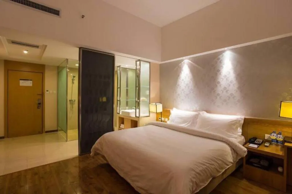 Bed in Jinjiang Metropolo Hotel - Ningde Wanda Plaza