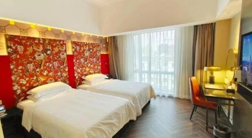 Bed in Jinjiang Metropolo Hotel - Ningde Wanda Plaza