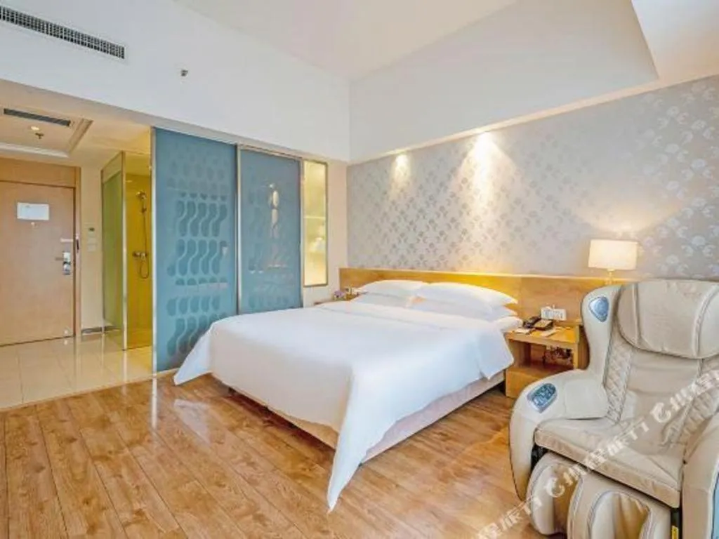 Bed in Jinjiang Metropolo Hotel - Ningde Wanda Plaza