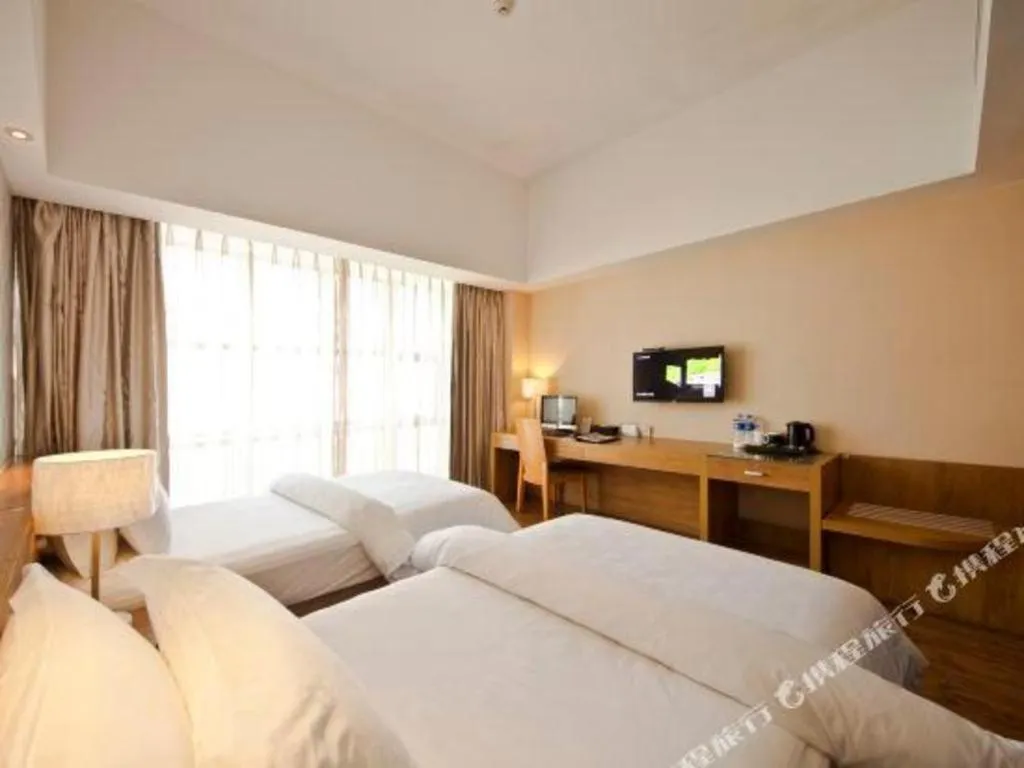 Bed in Jinjiang Metropolo Hotel - Ningde Wanda Plaza