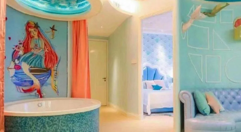 Bed in Mangrove Tree Resort World Qingdao