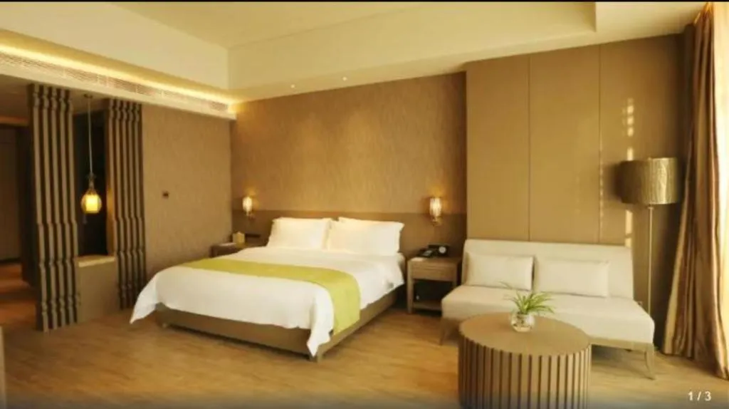 Bed in Mangrove Tree Resort World Qingdao