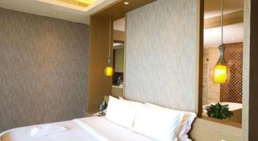 Bed in Mangrove Tree Resort World Qingdao