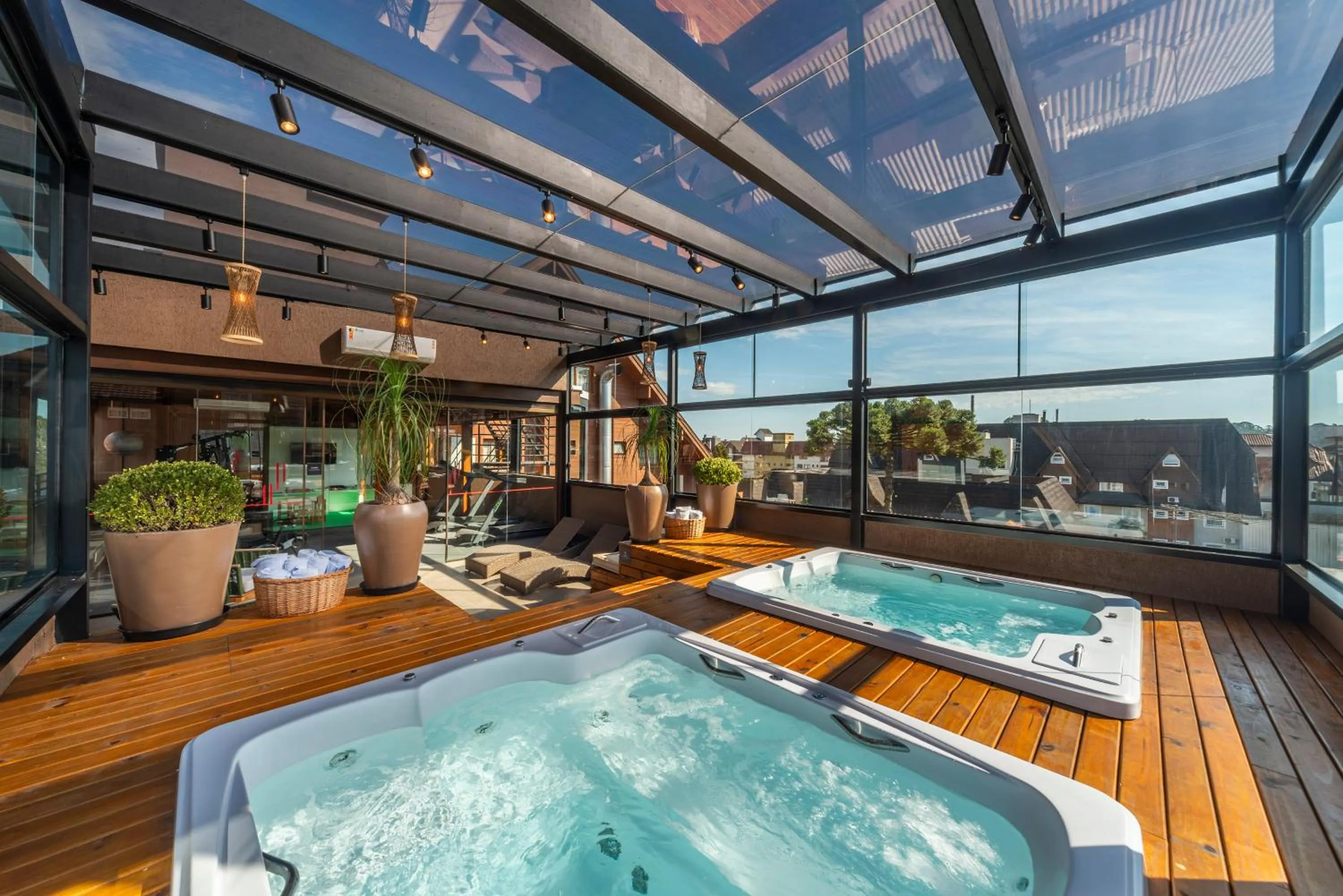 Hot Tub in Hotel Laghetto Stilo Centro