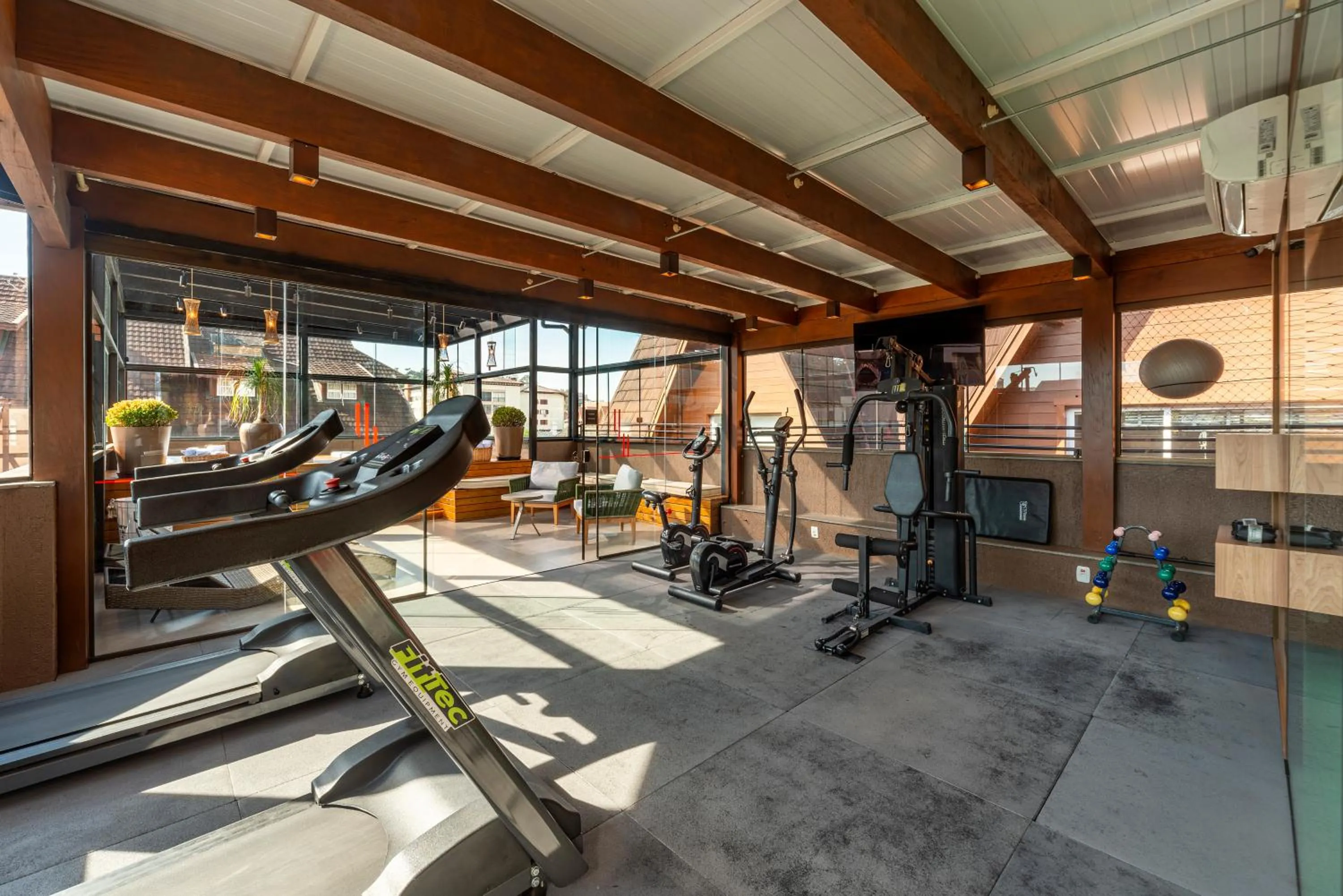 Fitness centre/facilities in Hotel Laghetto Stilo Centro