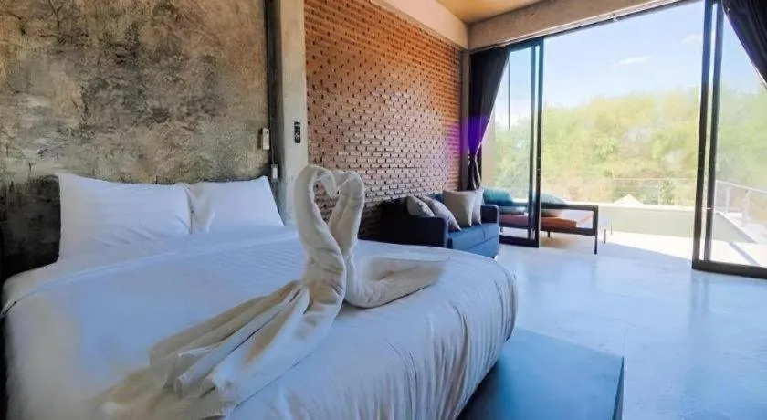 Bed in The River Life Resort