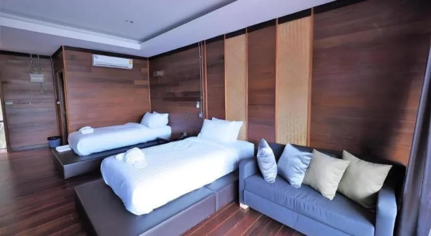 Bed in The River Life Resort