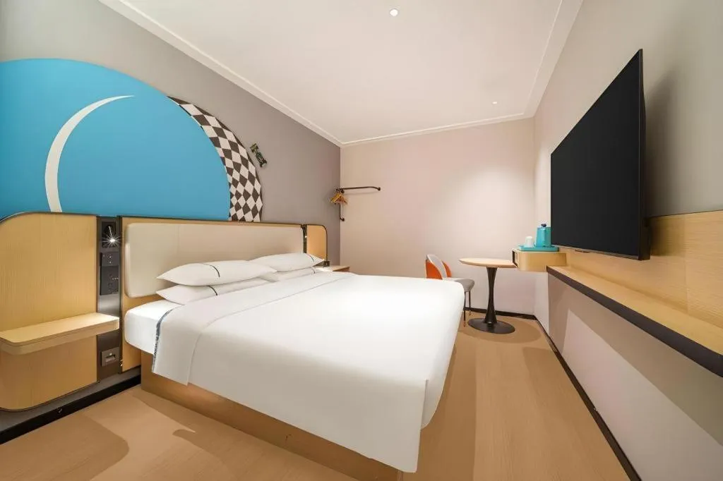 Bed in City Comfort Inn Guangzhou Tiyu West Road Metro Station