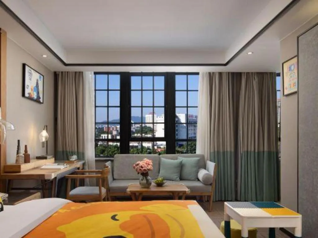 Bed in Hangzhou Cosy Park Hotel