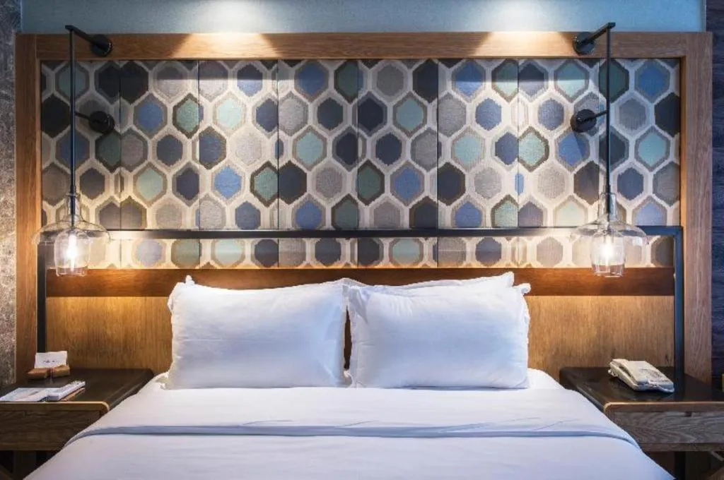 Bed in Hangzhou Cosy Park Hotel