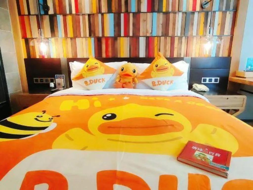 Bed in Hangzhou Cosy Park Hotel