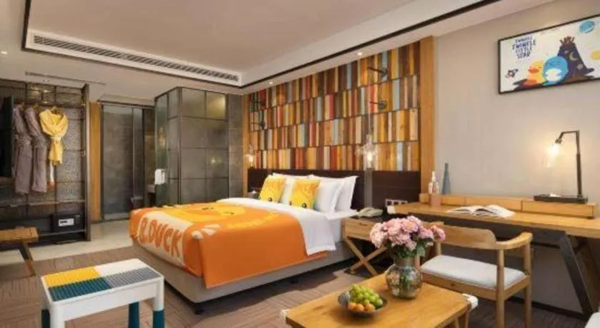 Bed in Hangzhou Cosy Park Hotel