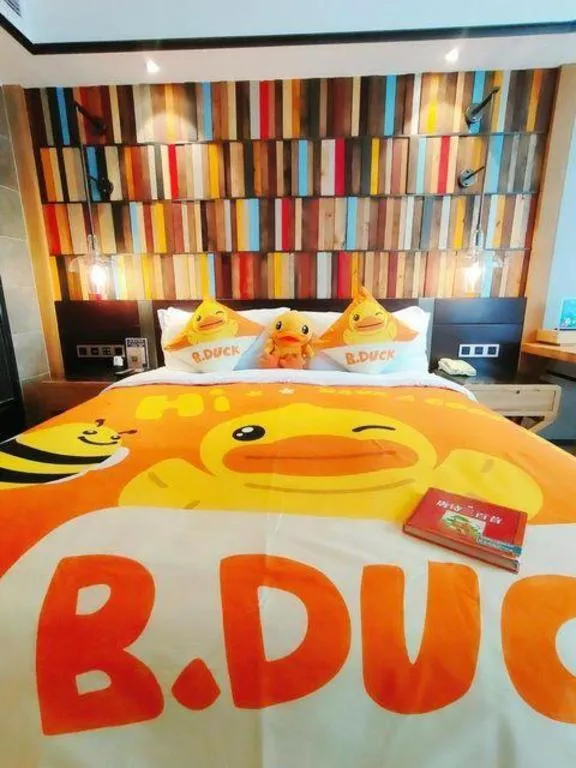 Bed in Hangzhou Cosy Park Hotel