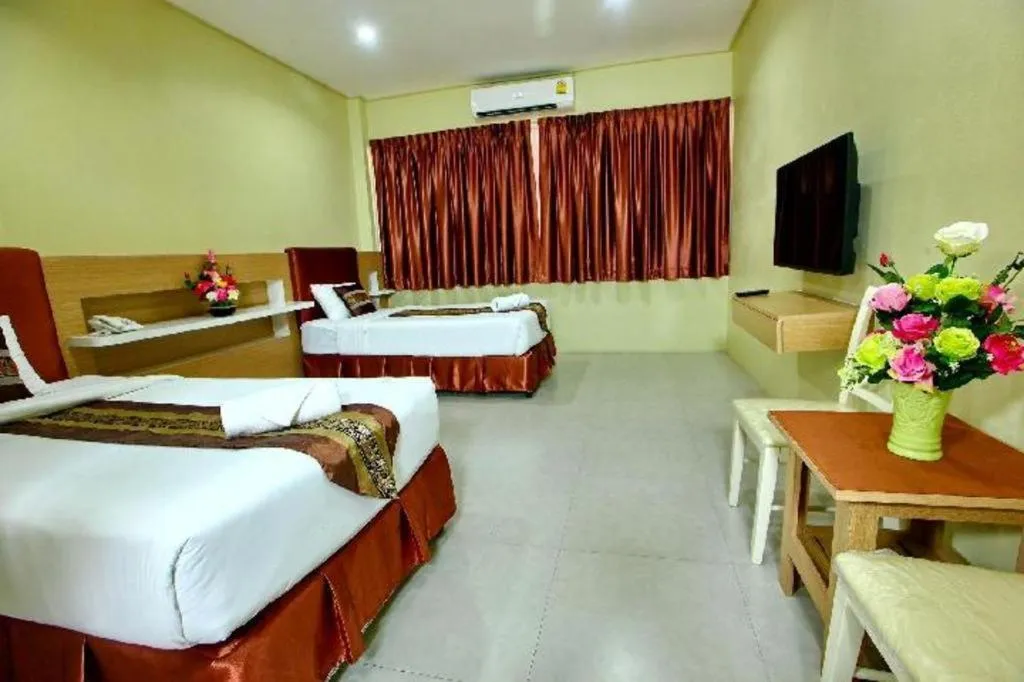 Bed in The Pine Resort