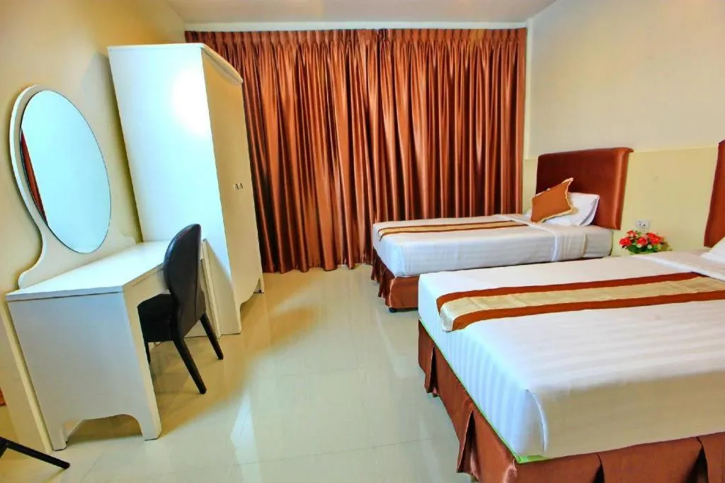 Bed in The Pine Resort