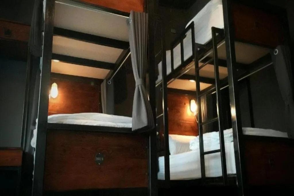 Bed in Rider bedroom hostel & cafe