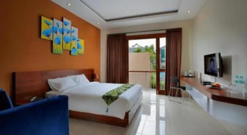 Bed in Umah Bali Suites