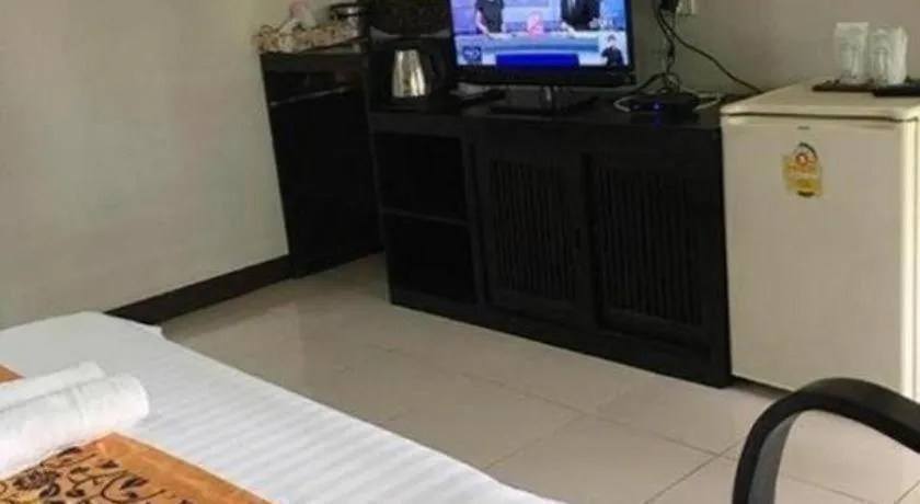 Bed in Ban Noi Resort Phrae