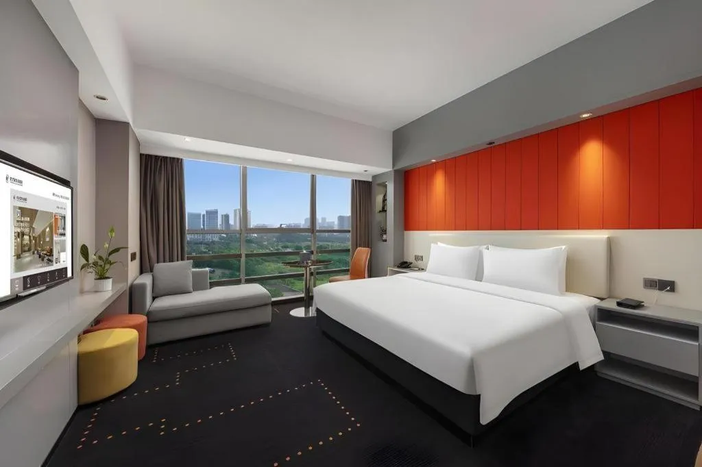 Bed in Aishang Hotel (Lecong Furniture Mall, Foshan)